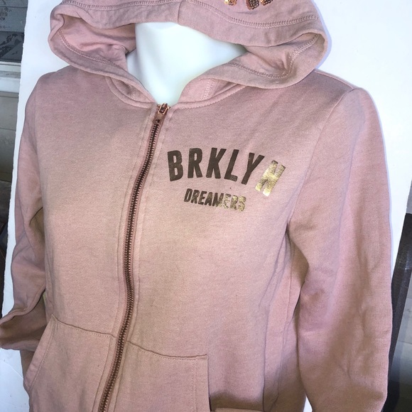 H&M sequin hoodie for youth girls - Picture 5 of 9